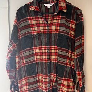 Like New Flannel Button Up